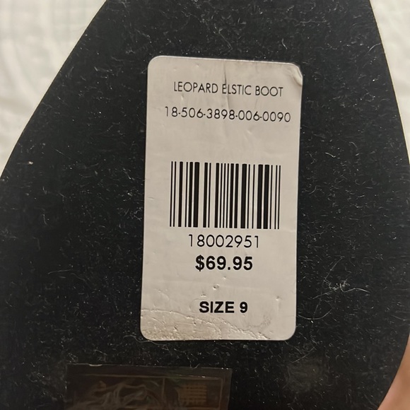 Leopard Elastic Boot - Picture 4 of 5